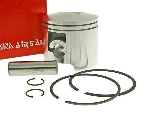 piston kit Airsal racing 76.6cc 50mm for Piaggio / Derbi engine D50B0 AIRSAL MOTOVEIKALS 21
