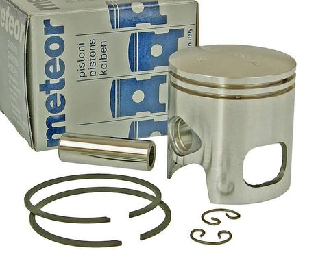 piston Meteor for Malossi sport 70cc 12mm piston pin (kit includes 2 rings and 2 clips) METEOR MOTOVEIKALS 21
