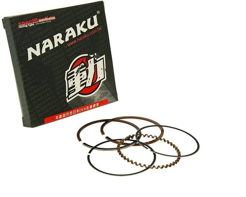 piston ring set Naraku 50cc for Piaggio 4-stroke 2V NARAKU MOTOVEIKALS 21