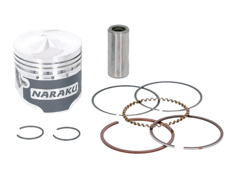 piston set Naraku 50cc for Piaggio 4-stroke 2V = NK104.48 NARAKU MOTOVEIKALS 21