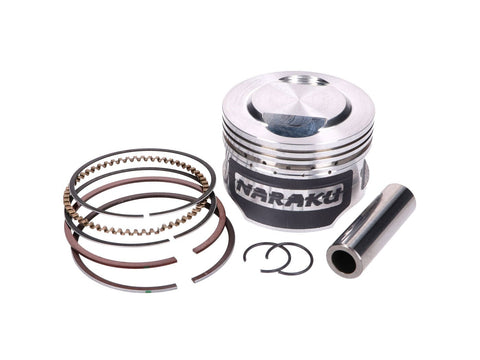 piston set Naraku 52.4mm CNC milled piston skirt grooves for 139QMB/QMA NARAKU MOTOVEIKALS 21