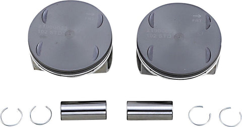 Pistons 114" Std M8 DRAG SPECIALTIES DRAG SPECIALTIES MOTOVEIKALS 21