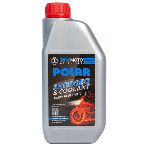 POLAR MOTO JAPAN Antifrīzs Premium Long Life LLC-37, zils 1L ENEOS MOTOVEIKALS 21