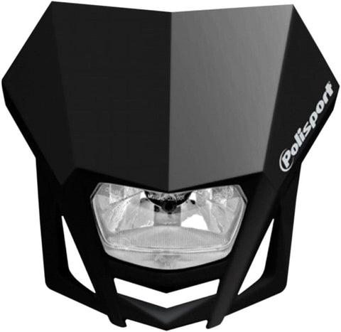 Priekšējais lukturis 12V/35/5W POLISPROT black MOTOVEIKALS 21 MOTOVEIKALS 21