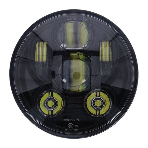Priekšējais lukturis 5.75" LED Headlight unit black STOREHOUSE MOTOVEIKALS 21