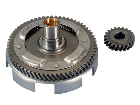 primary transmission gear up kit with clutch basket Polini 22/63 for Vespa PK, Special, XL 75, 100 POLINI MOTOVEIKALS 21