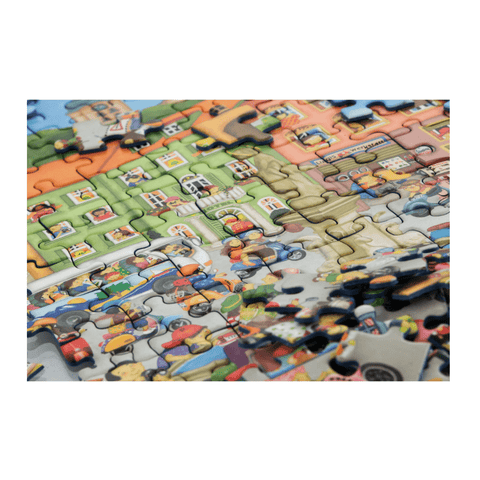 Puzzle RAVENSBURGER VESPA300 no 4 - 99 gadiem S.I.P. MOTOVEIKALS 21