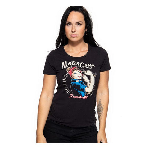 Queen Kerosin I Can Do It t-shirt black KING KEROSIN MOTOVEIKALS 21