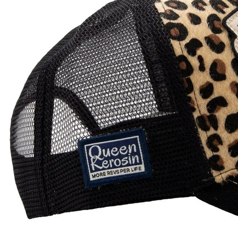 Queen Kerosin Royal Kitten Club cap leopard wash KING KEROSIN MOTOVEIKALS 21