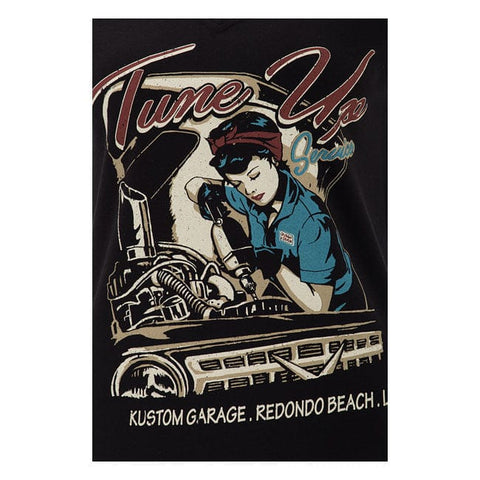 Queen Kerosin Tune Up t-shirt black KING KEROSIN MOTOVEIKALS 21