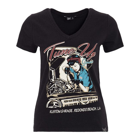 Queen Kerosin Tune Up t-shirt black KING KEROSIN MOTOVEIKALS 21