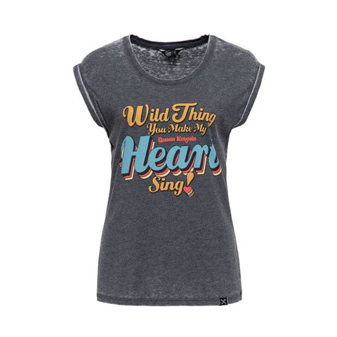 Queen Kerosin Wild Thing t-shirt black KING KEROSIN MOTOVEIKALS 21