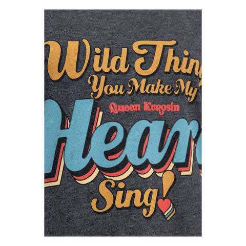 Queen Kerosin Wild Thing t-shirt black KING KEROSIN MOTOVEIKALS 21
