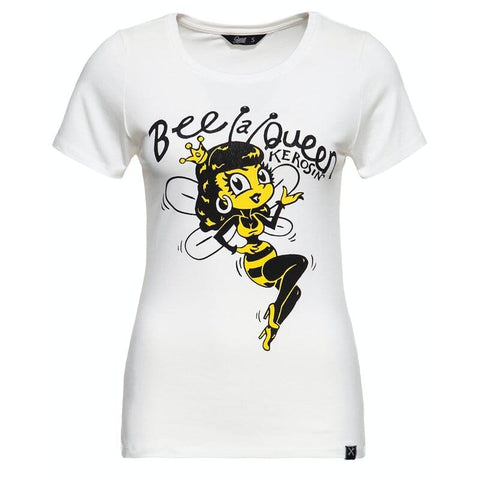 QuenKerosin Bee A Qeen WHITE XS KING KEROSIN MOTOVEIKALS 21