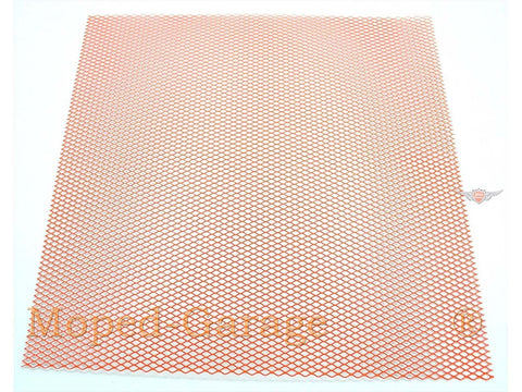 Racing grille 300mm x orange for moped, moped, mokick, motorcycle, scooter DIVERSE / IMPORT MOTOVEIKALS 21
