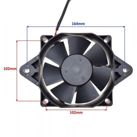 Radiatora ventilators 33mm REPLICA MOTOVEIKALS 21