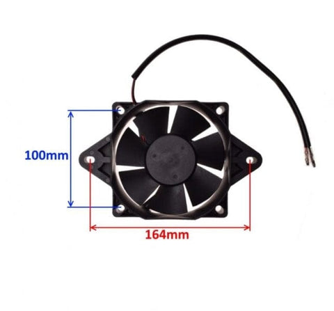 Radiators ATV 200 komplektā ar ventilatoru REPLICA MOTOVEIKALS 21