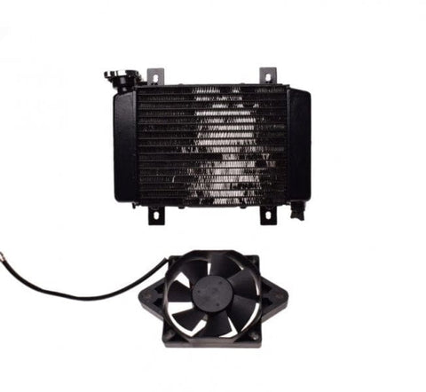 Radiators ATV 200 komplektā ar ventilatoru REPLICA MOTOVEIKALS 21