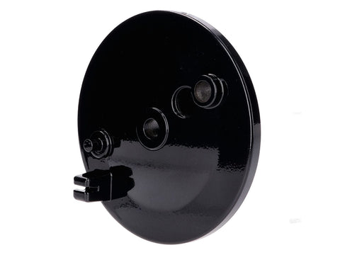 rear brake cover w/o stop light switch hole, black for Simson S50, S51, S70, KR51, SR4-1 Spatz, SR4-2 Star, SR4-3 Sperber, SR4-4 Habicht 101 OCTANE MOTOVEIKALS 21