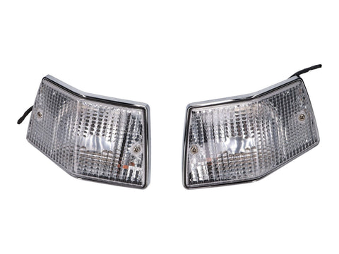 rear indicator light set complete white for Vespa PX 125-200, Vespa T5 DIVERSE / IMPORT MOTOVEIKALS 21
