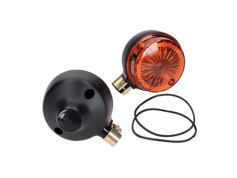 rear indicator light set round shape for Simson S50, S51, S70, SR50, SR80, MZ TS 250, ETZ 125, ETZ 150, ETZ 250 OEM STANDARD MOTOVEIKALS 21