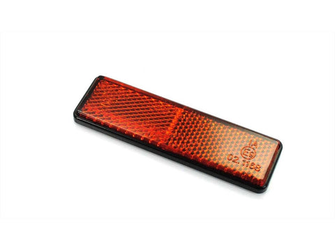 Rear light reflector 90mm x 25mm for moped, moped, mokick, motorcycle, scooter DIVERSE / IMPORT MOTOVEIKALS 21