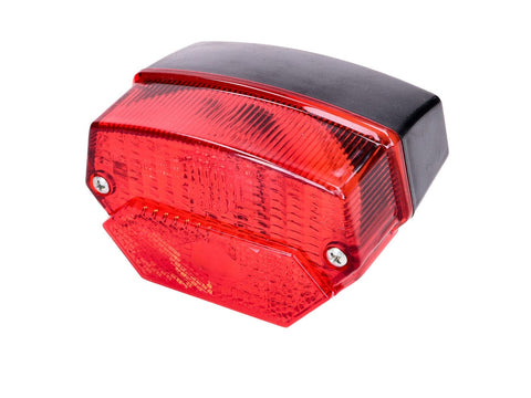 Rear light ULO color glass red for Hercules, Kreidler, Zündapp, Puch, BMW ULO MOTOVEIKALS 21