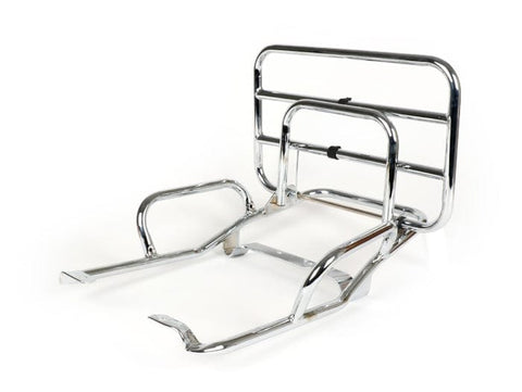 Rear rack, fold down -MOTO NOSTRA- Vespa PK S, PK XL, PK XL2 - chrome MOTO NOSTRA MOTOVEIKALS 21