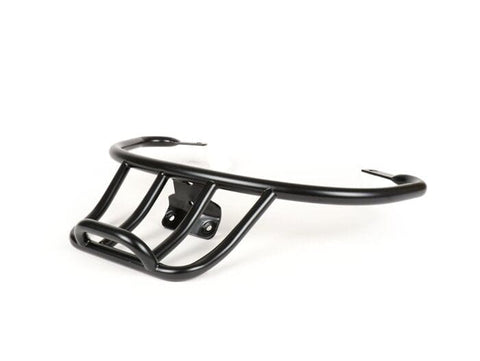 Rear rack -MOTO NOSTRA, with grab hanlde- LX50, LX125, LX150, Vespa LXV50, LXV125, Vespa S50, S125, S150 - matt black MOTO NOSTRA MOTOVEIKALS 21