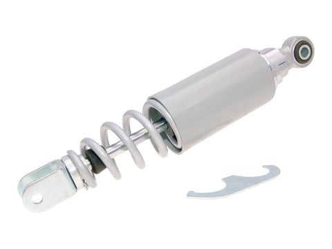 rear shock absorber Carbone Sport 285mm silver / grey for Aprilia Scarabeo 50 (Minarelli engine) CARBONE MOTOVEIKALS 21