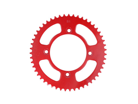 rear sprocket 51 teeth 420 red for Beta RR 50 Enduro 05-17 101 OCTANE MOTOVEIKALS 21