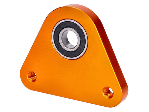 rear wheel bearing plate swiing racing aluminum gold for Piaggio Ciao, Si, Bravo, Boxer SWIING MOTOVEIKALS 21