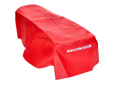 Red seat cover for Honda MB Mokick DIVERSE / IMPORT MOTOVEIKALS 21