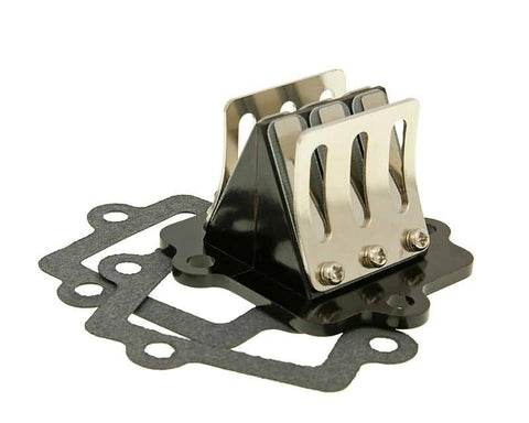 reed valve assy racing 6-valve for Minarelli horizontal 101 OCTANE MOTOVEIKALS 21