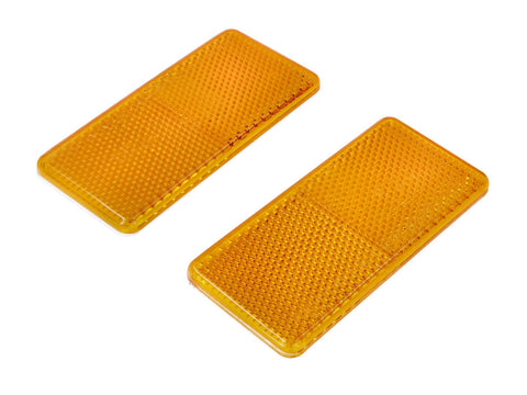 Reflector self-adhesive 2 pieces 94mm x 45mm for Hercules, Kreidler, Puch, Zündapp, KTM OEM STANDARD MOTOVEIKALS 21