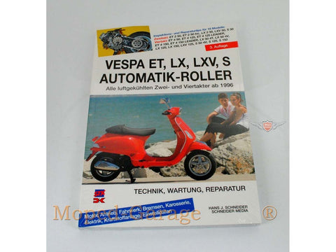 Repair instructions for Piaggio Vespa ET, LX, LXV, S DIVERSE / IMPORT MOTOVEIKALS 21