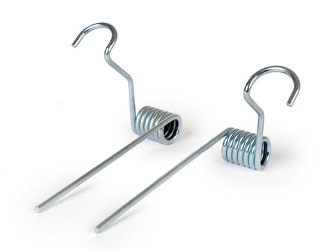 Repair set for rack foldable rear -MOTO NOSTRA- Vespa Smallframe V50, PV125, ET3, PK, Vespa Largeframe Rally180, Rally200, Sprint150, TS125, GT125, GTR125 - silver MOTO NOSTRA MOTOVEIKALS 21