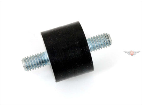 Retaining rubber thread 1 piece Dimensions M6 x 10mm Rubber 20mm diameter 15mm height for moped mokick DIVERSE / IMPORT MOTOVEIKALS 21