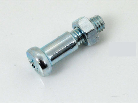 Retaining screw 1 piece shaft 6mm thread M5 length approx. 10mm for Zündapp GTS CS 50, CX C 50 Sport, KS Kreidler Florett, MF 2 MP, Hercules Prima Automatik M K MK Mobylette, Peugeot, DIVERSE / IMPORT MOTOVEIKALS 21