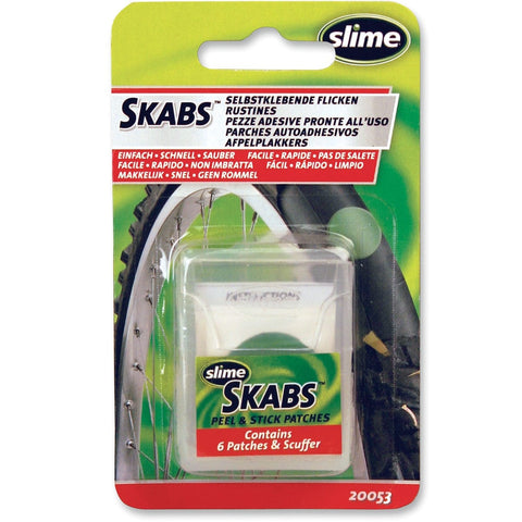 Riepu bojājumu remonta plāksteri SLIME 6 gab. SLIME MOTOVEIKALS 21
