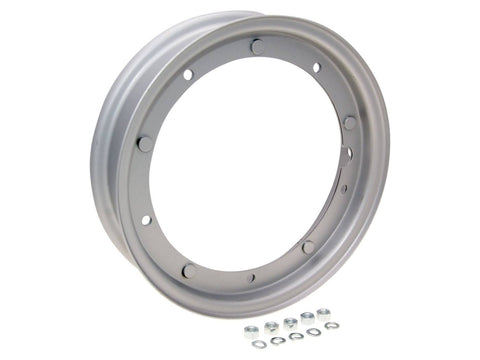 rim 10 inch 2.10x10 silver for Vespa PV, ET3, PK, S, XL, XL2, 125, GT, Sprint, PE, Lusso, T5, LML Star, Deluxe and more RMS MOTOVEIKALS 21