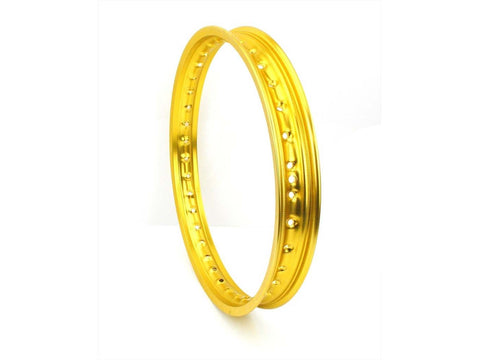 Rim aluminum 1 16 inch 7mm gold for KR51/1, KR51/2, S50, S51, S70, S53, S83, SR4-1, SR4-2, SR4-2/1, SR4-3, SR4-4 DIVERSE / IMPORT MOTOVEIKALS 21