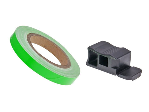Rim Tape 6M X 7 Mm Lime Green 101 OCTANE 101 OCTANE MOTOVEIKALS 21