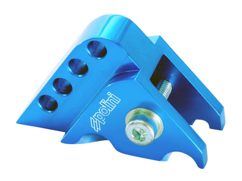 riser kit Polini CNC 4-hole blue for Minarelli horizontal POLINI MOTOVEIKALS 21