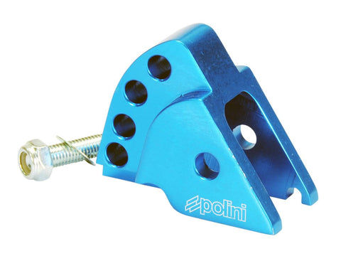 riser kit Polini CNC 4-hole blue for Minarelli horizontal POLINI MOTOVEIKALS 21