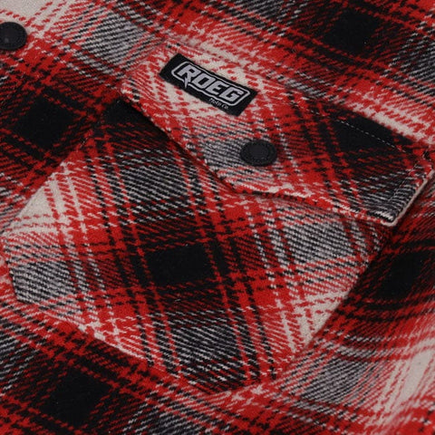Roeg Blaze Flannel shirt red ROEG MOTOVEIKALS 21