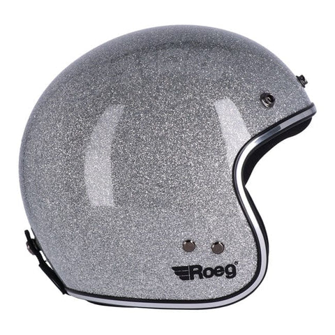 Roeg JETT helmet Disco ball silver ROEG MOTOVEIKALS 21