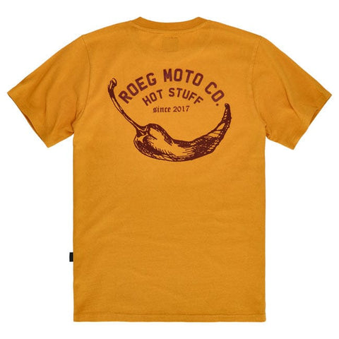 Roeg Pepper t-shirt ochre ROEG MOTOVEIKALS 21