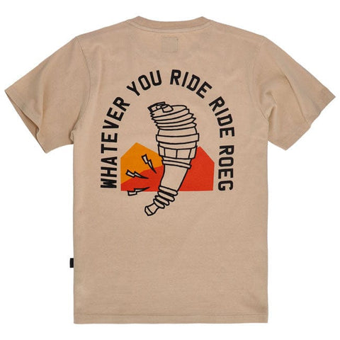 Roeg Ryder t-shirt sand ROEG MOTOVEIKALS 21