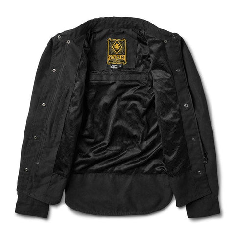 Roland Sands Appian 74 ladies riding shirt black ROLAND SANDS DESIGN MOTOVEIKALS 21
